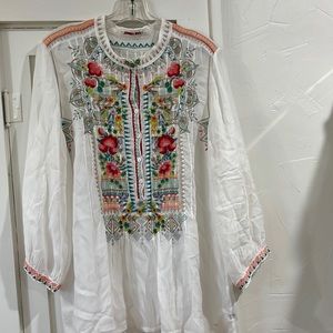 Johnny Was Tunic size large